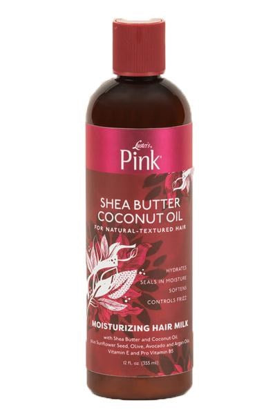 PINK |  Shea Butter Coconut Oil Moisturizing Hair Milk (12oz)