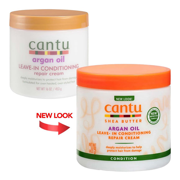 CANTU Argan Oil Leave In Conditioning Repair Cream (16oz)