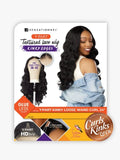 SENSATIONNEL Curls Kinks & Co. Y-Part Kinky  Loose Wand Curl - 24"