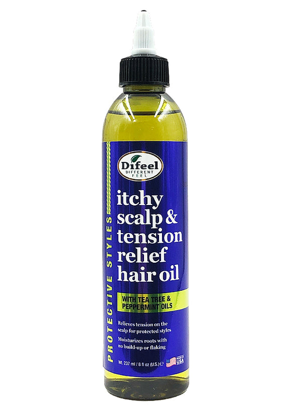 Difeel Itch Scalp & Tension Relief Hair Oil (8 oz)