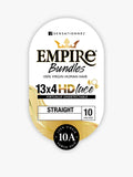 SENSATIONNEL EMPIRE BUNDLES 4×4 HD CLOSURE STRAIGHT 12 inch