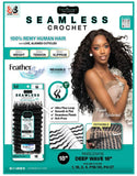 BOBBI BOSS INDIREMI Human Hair Seamless Crochet Weave 18″
