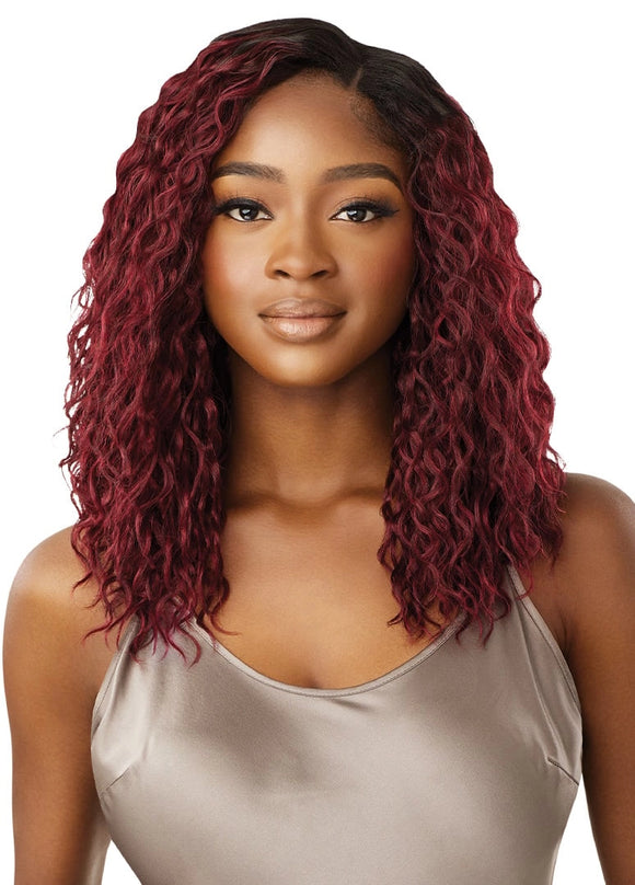 OUTRE Premium Purple Pack 3PCS-Brazilian Deep Wave 12″