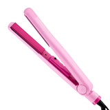IZUTECH | Silky Straight & Bouncy Curls Flat Iron #BTX450 1inch -Pink