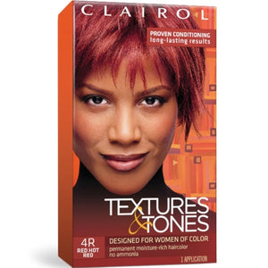 TEXTURES & TONES | Hair Color 4R, RED HOT RED