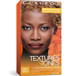 TEXTURES & TONES | Hair Color 6BV, BRONZE