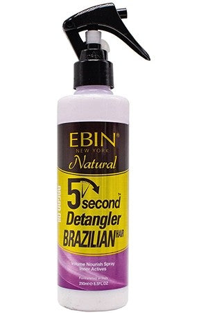 EBIN NEW YORK | 5 Second Brazilian Detangler  - 8.5OZ