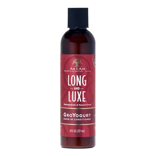 AS I AM | Long and Luxe Gro Yogurt Leave-In Conditioner (8oz)