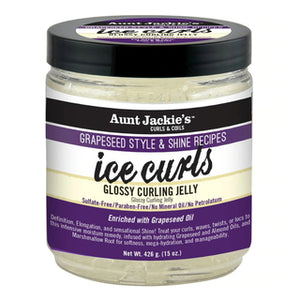 AUNT JACKIE'S |  Grapeseed Ice Curls Glossy Curling Jelly (15oz)