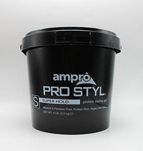 AMPRO PRO STYL | Protein Styling Gel - Super Hold (5LB)