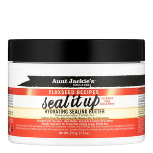 AUNT JACKIE'S |  Flaxseed Seal It Up Hydrating Sealing Butter (7.5oz)