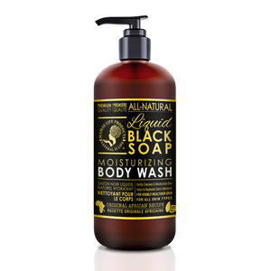 MAMA'S LIFE PRODUCTS |  LIQUID BLACK SOAP MOISTURIZING BODY WASH