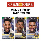CREME OF NATURE | Moisture Rich Liquid Hair Color for Men
