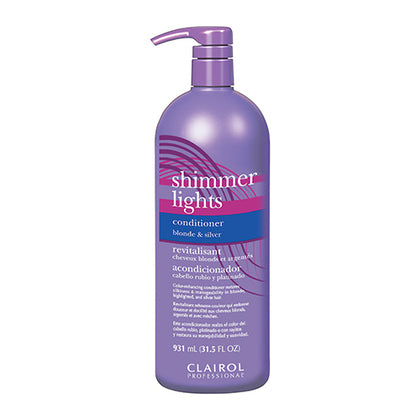 CLAIROL PROFESSIONALS | Shimmer Lights Conditioner Blonde & Silver (31.5oz)