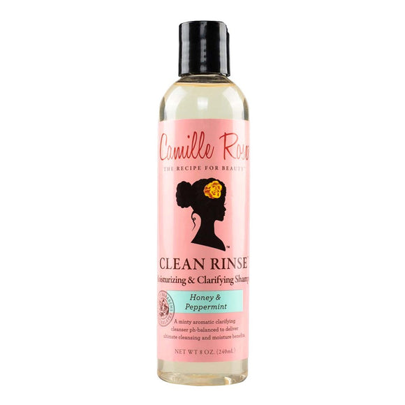 CAMILLE ROSE | Clean Rinse Moisturizing & Clarifying Shampoo (8oz)