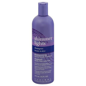 CLAIROL PROFESSIONALS | Shimmer Lights Shampoo Blonde & Silver ( 16oz)