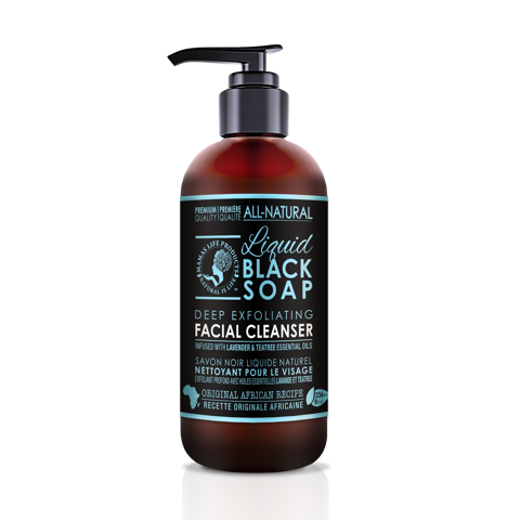 MAMA'S LIFE PRODUCTS |  LIQUID BLACK SOAP FACIAL CLEANSER