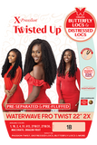 OUTRE | X-PRESSION TWISTED UP - WATERWAVE FRO TWIST 22″ 2X