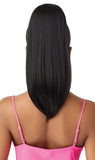 OUTRE | Pretty Quick Synthetic Wrap Pony - SLEEK STRAIGHT 16"