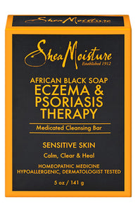 SHEA MOISTURE | African Black Soap Eczema & Psoriasis Therapy Soap (5oz)