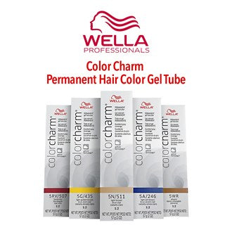 WELLA Color Charm Permanent Hair Color Gel Tube