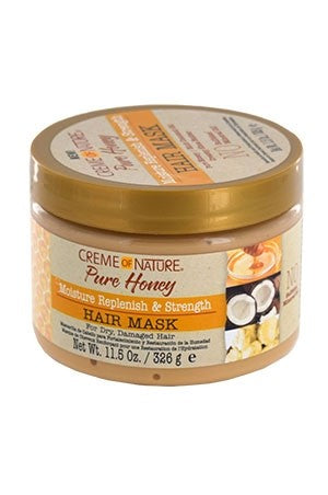 CREME OF NATURE | Pure Honey Deep Hydrating & Strengthening Mask (11.5oz)