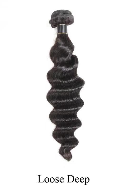 SECRET BLAZE | 12A Natural Human Hair Brazilian Hair Products - Loose Wave Bundle