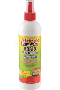 AFRICA'S BEST | Braid Sheen Spray with Conditioner (12oz