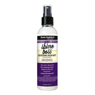 AUNT JACKIE'S |  Grapeseed Shine Boss Refreshing Sheen Mist (4oz)