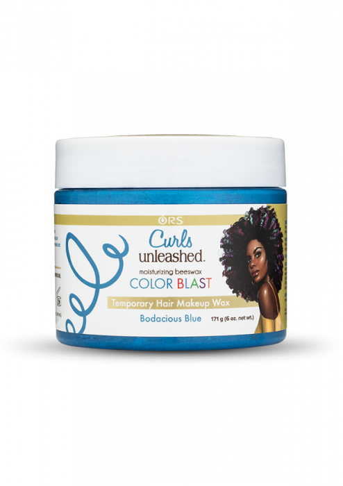 ORS | Curls Unleashed Color Blast Temporary Hair Makeup Wax - Bodacious Blue
