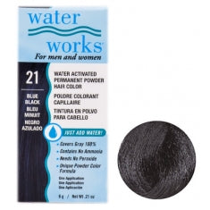 WATER WORKS | Powder Hair Color Blue Black 21