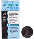 WATER WORKS | Powder Hair Color Black 20